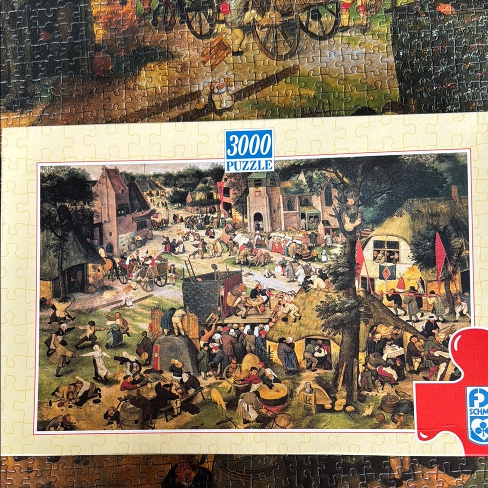 3000 piece FX Schmid vintage puzzle